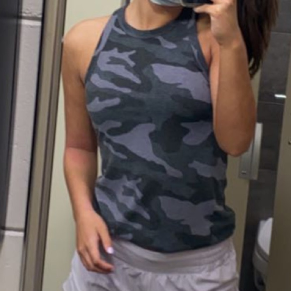 Camo tank top